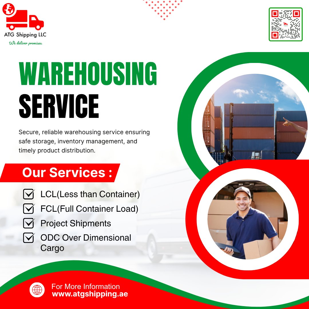 ATGShippingLLC's tweet photo. Maximize efficiency with ATG Shipping LLC’s secure and reliable warehousing services.
From LCL to project shipments – we manage it all with care and precision.
#WarehousingService #ATGShippingLLC #LogisticsSolutions #CargoManagement #SupplyChain #LCL https://t.co/IVmaBpX2WP