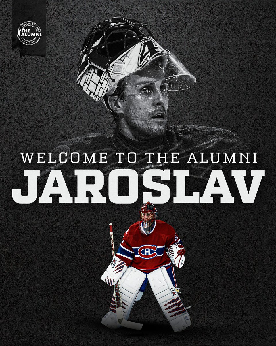 NHLAlumni's tweet image. Jaroslav Halák has announced his retirement from the @NHL after 17 seasons.
A ninth-round selection by the @CanadiensMTL in the 2003 NHL Entry Draft, Jaroslav made his NHL debut for the Canadiens on February 18, 2007, making 31 saves to record his first career victory in his…