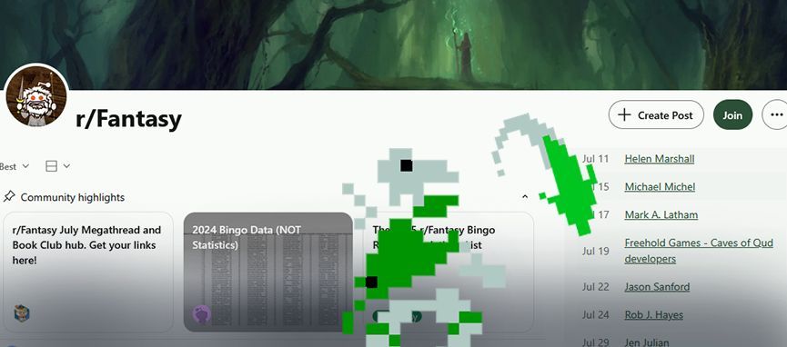 KitfoxGames's tweet image. The Caves of Qud team is hosting an AMA on r/fantasy tomorrow starting at 10 am PST.
They'll be answering question about fantasy writing, expansion packs (maybe they’ll answer) or anything else!