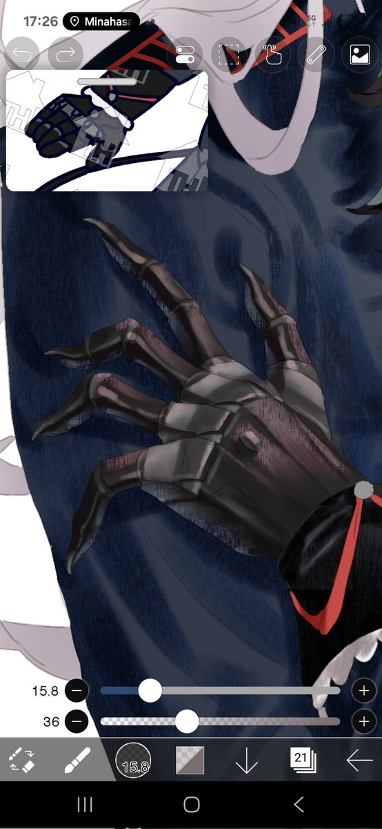 Yua_mochii's tweet image. Commission wip!!