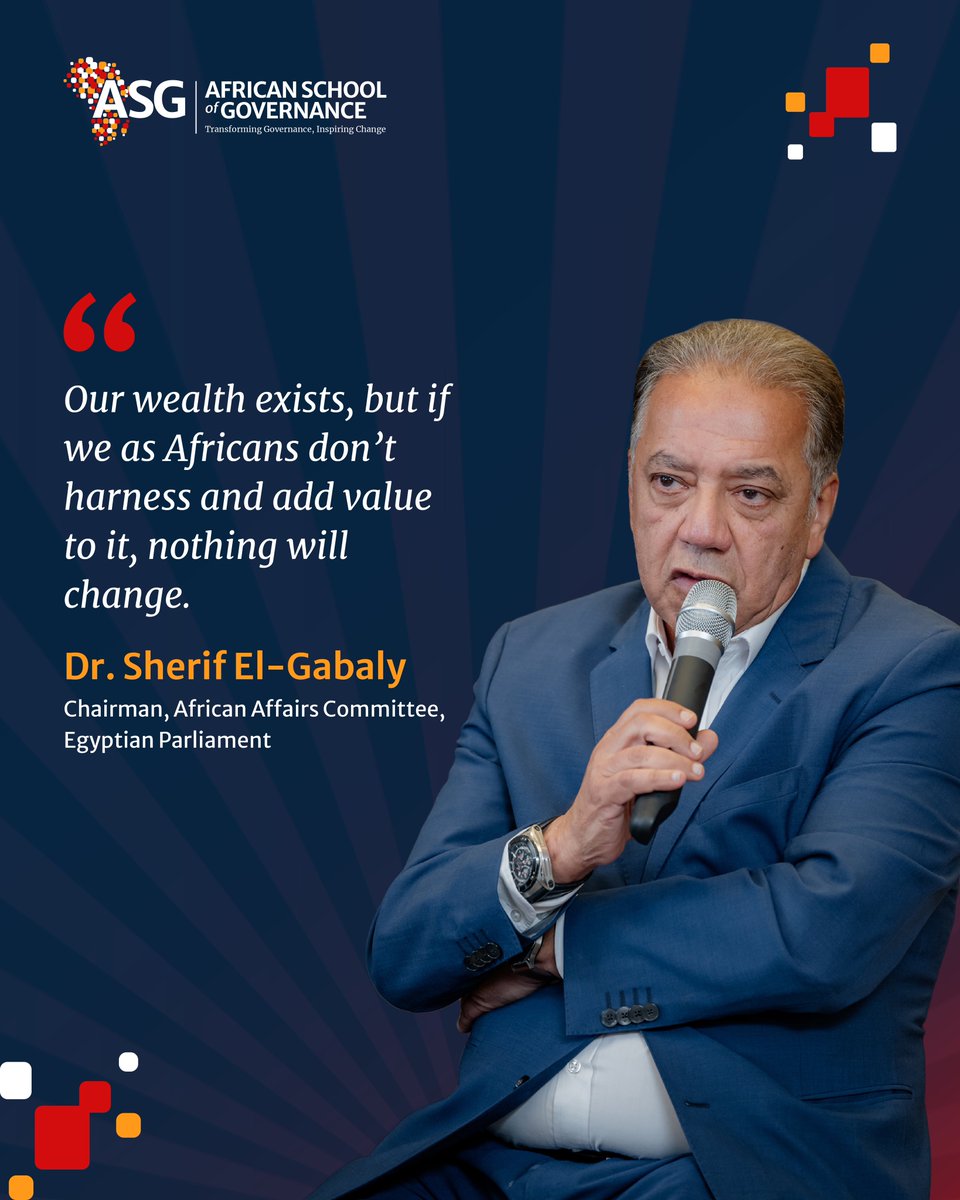 African School of Governance (ASG) (@asg_africa) on Twitter photo Africa’s wealth is not in question — what matters is we need to harness and add value to it.
At <a href="/ASG_Africa/">African School of Governance (ASG)</a>’s Executive Education Programme, Hon. Dr. Sherif El-Gabaly, reminded us that transformation begins with ownership and action. A powerful call to reimagine Africa’s Africa’s wealth is not in question — what matters is we need to harness and add value to it.
At <a href="/ASG_Africa/">African School of Governance (ASG)</a>’s Executive Education Programme, Hon. Dr. Sherif El-Gabaly, reminded us that transformation begins with ownership and action. A powerful call to reimagine Africa’s