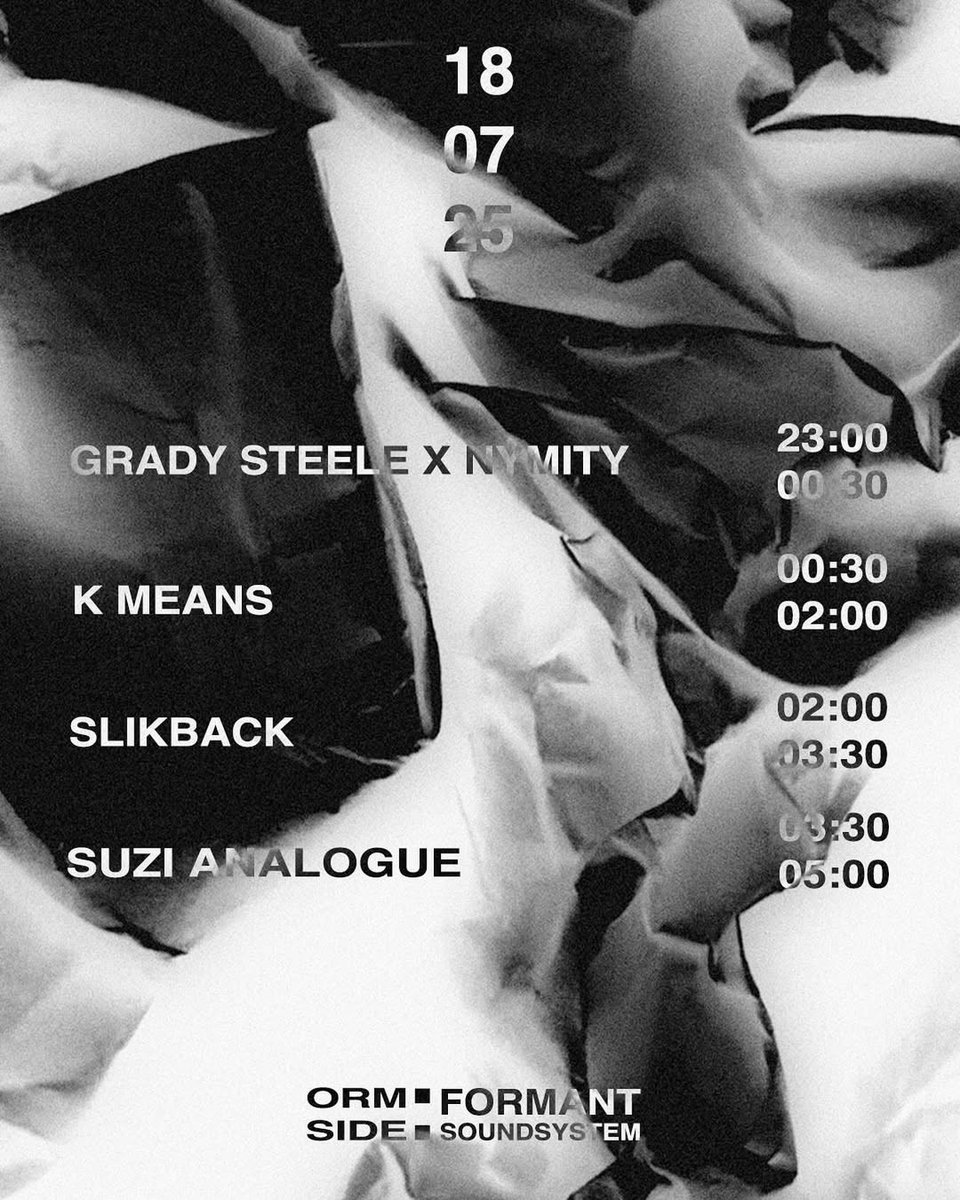 🚨 LONDON TONITE 🚨 <a href="/OrmsideProjects/">ORMSIDE PROJECTS</a> <a href="/slikback/">友</a>