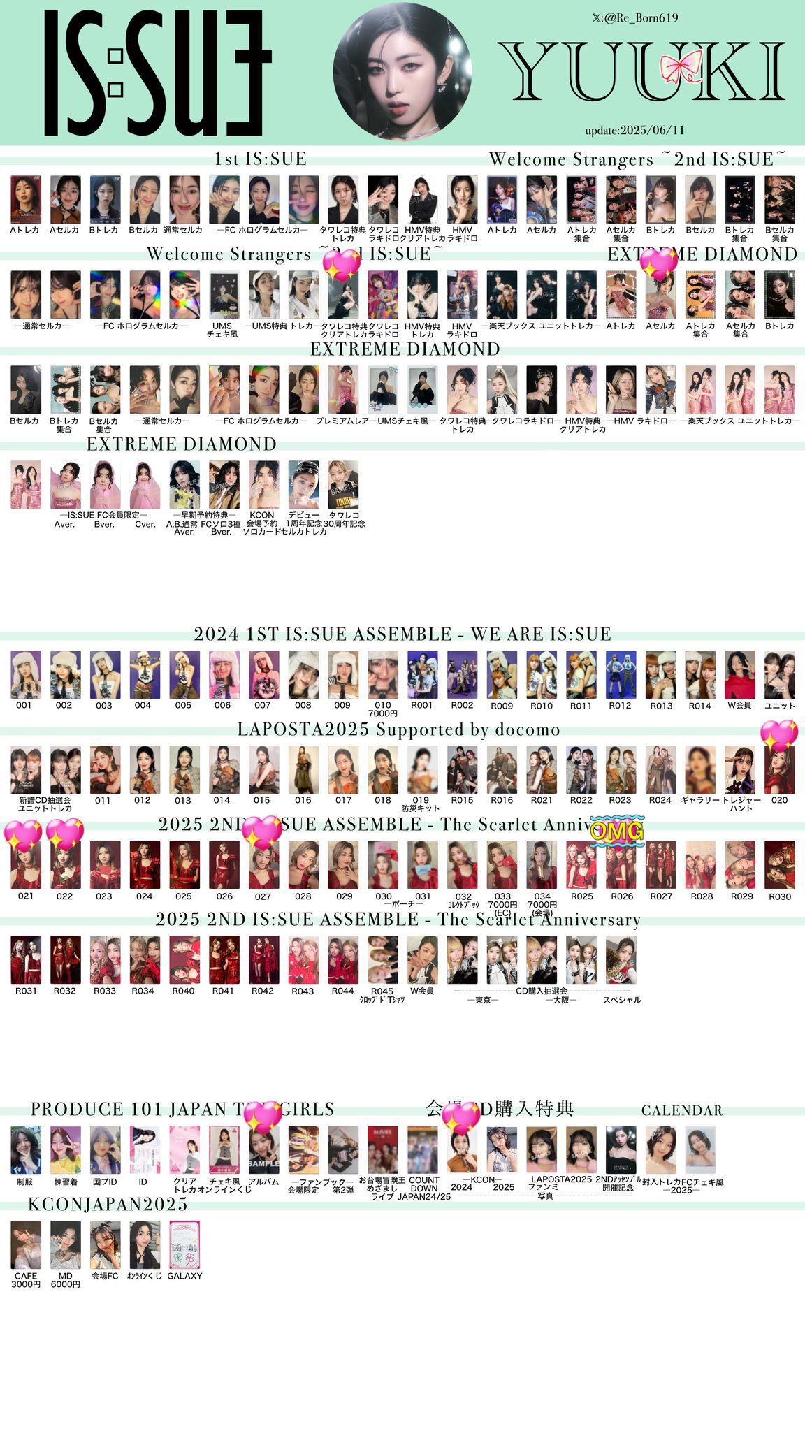 ME:I KCON LA 2024 トレカ チェキ風フォト ME:I KCON LA 2024 トレカ チェキ風フォト