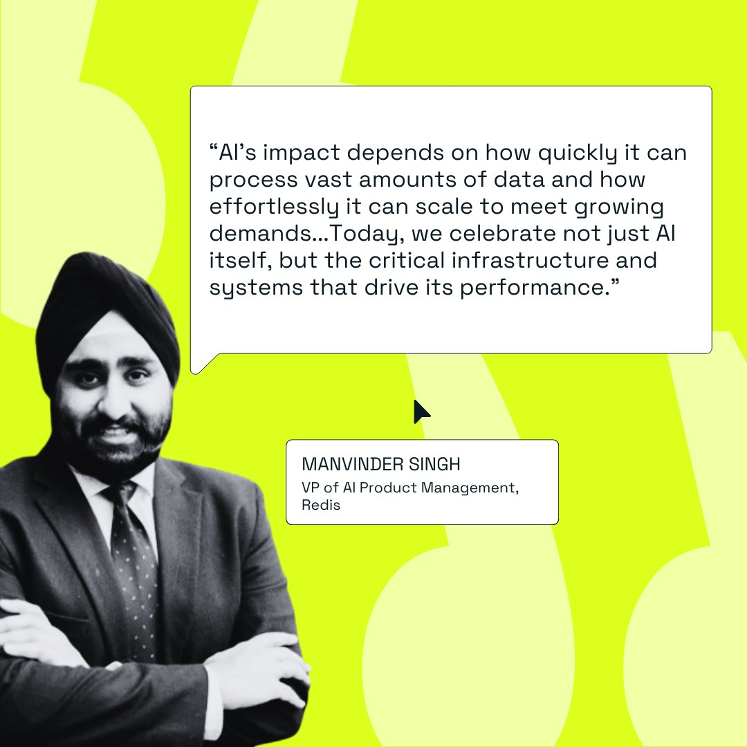 Redisinc's tweet image. AI’s impact isn’t just about its capabilities. It also comes from the people who bring AI to life. Our VP of AI Product Management, Manvinder Singh, recently shared practical advice on turning AI potential into real-world results alongside other tech leaders. Read the full…