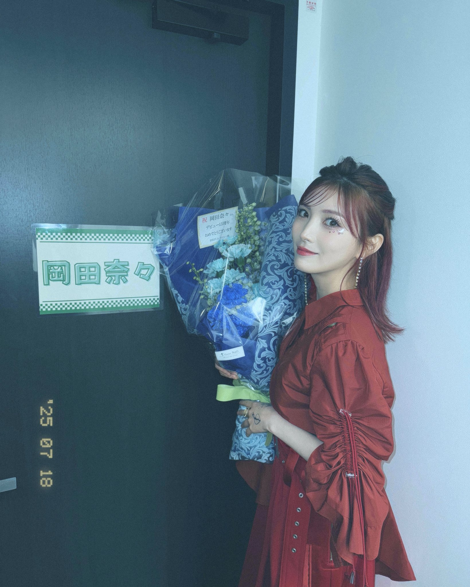 岡田奈々　生写真 2ndアルバム「Contrust」の『岡田奈々 BIRTHDAY LIVE 2024
