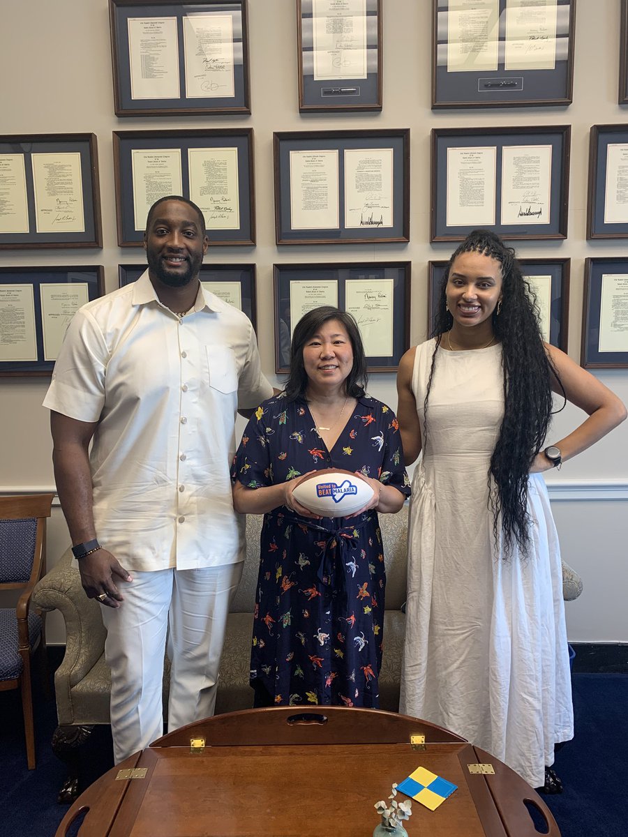 I had the opportunity to meet with <a href="/steelers/">Pittsburgh Steelers</a> Offensive Tackle Calvin Anderson on Capitol Hill this week. His moving story about his near-death experience with malaria underscores the urgent need to fund <a href="/gavi/">Gavi, the Vaccine Alliance</a> &amp; other global health programs providing vaccinations &amp; antimalarial