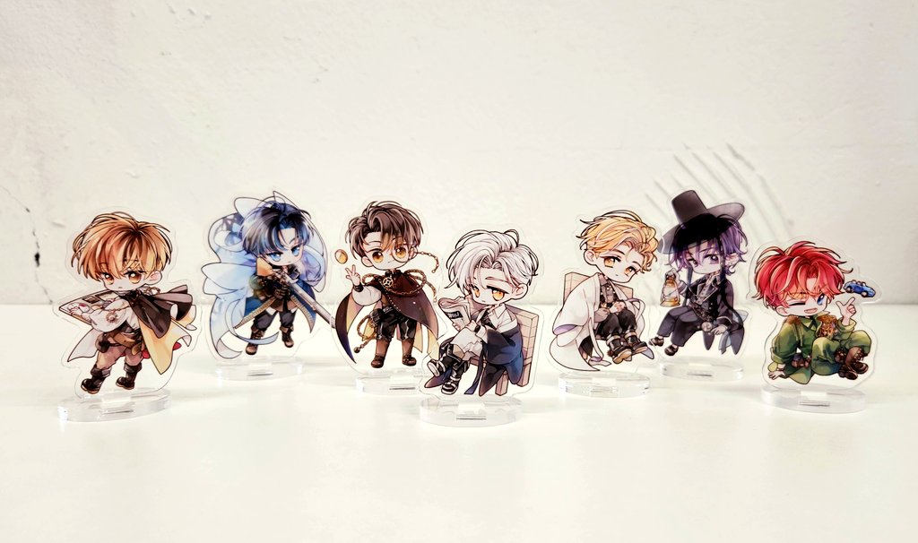 nekomoms's tweet image. 스프링아웃 아크릴 스탠드 
(illust 마키시 @makisi17)