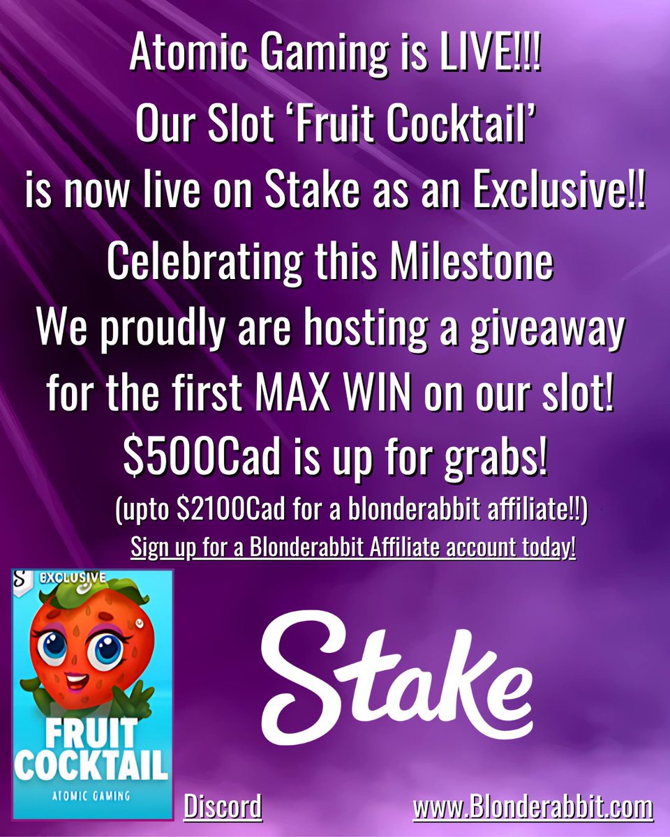 THIS!!!
blonderabbit.com
stake.com/?c=Blonderabbit