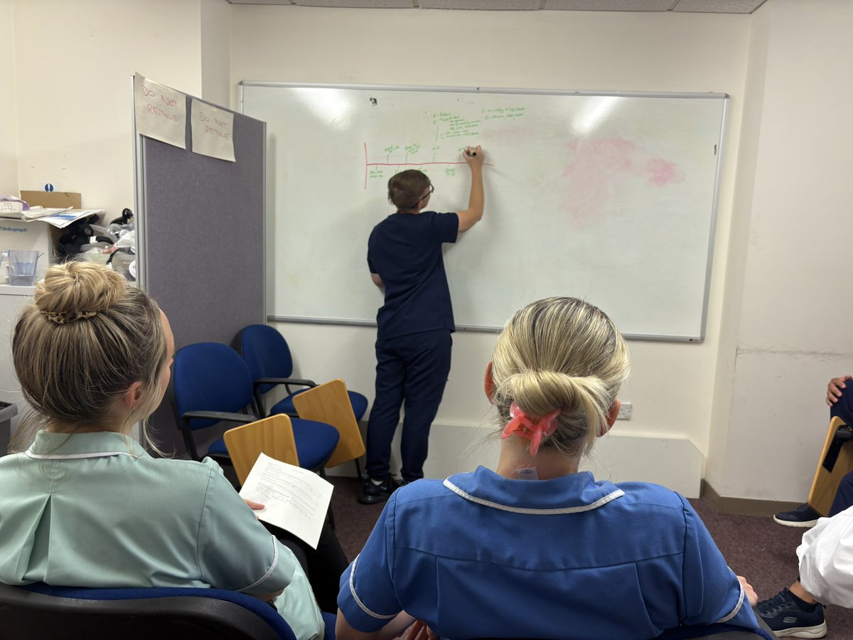 Aeysha Harley (@respiratoryuhp) on Twitter photo A day of in situ simulations for level 9οΈβ£ Some great A-E assessments, SBARS and management of deteriorating patients π«<a href="/matron_mike/">mike</a> <a href="/harrietsarahhh/">Harriet π« π©πΌββοΈ</a> <a href="/Esrun91/">Jodi Bond</a> <a href="/JannerJosh1/">Josh Pritchard</a> A day of in situ simulations for level 9οΈβ£ Some great A-E assessments, SBARS and management of deteriorating patients π«<a href="/matron_mike/">mike</a> <a href="/harrietsarahhh/">Harriet π« π©πΌββοΈ</a> <a href="/Esrun91/">Jodi Bond</a> <a href="/JannerJosh1/">Josh Pritchard</a>