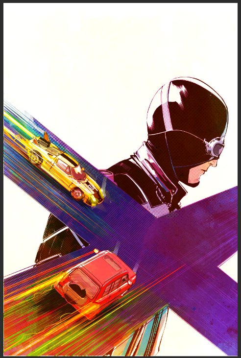 SebastianPiriz's tweet image. Cover for Mad Cave's "Speed Racer: Tales from the road" #1