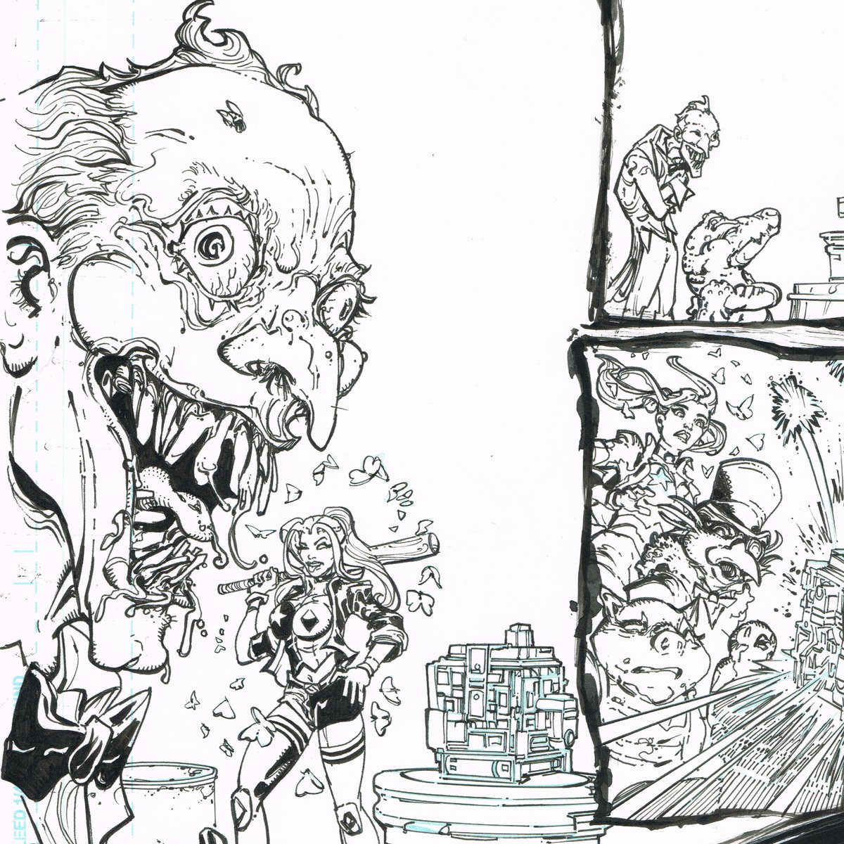 Freddieart's tweet image. Hey Guys. I’ve got a bunch of Original Art on my site - FOR SALE!
Today I wanna draw your attention to my art for JOKER's Puzzlebox - that can be found on my Original Art site, Link in my BIO! freddieart.com/product-catego…