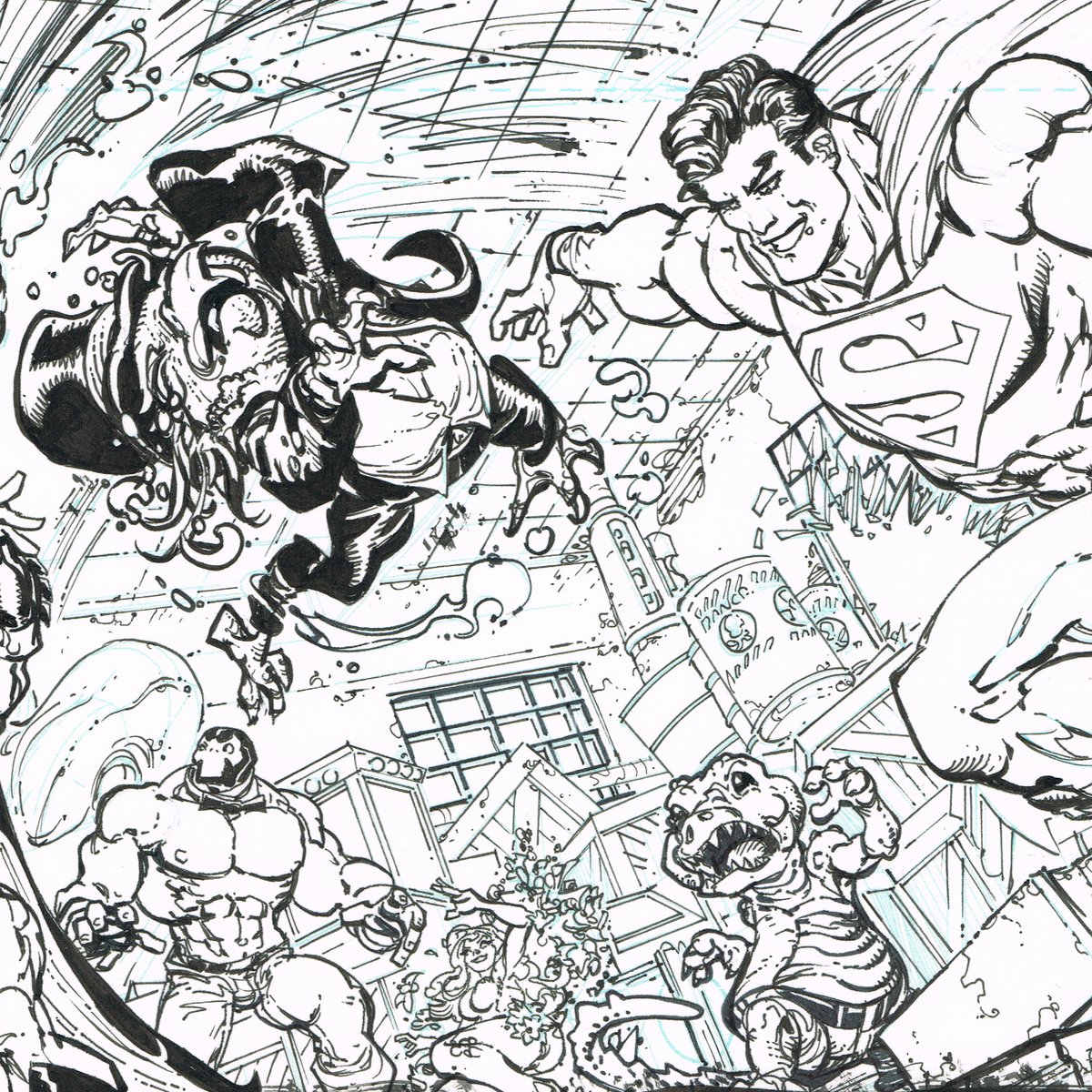Freddieart's tweet image. Hey Guys. I’ve got a bunch of Original Art on my site - FOR SALE!
Today I wanna draw your attention to my art for JOKER's Puzzlebox - that can be found on my Original Art site, Link in my BIO! freddieart.com/product-catego…