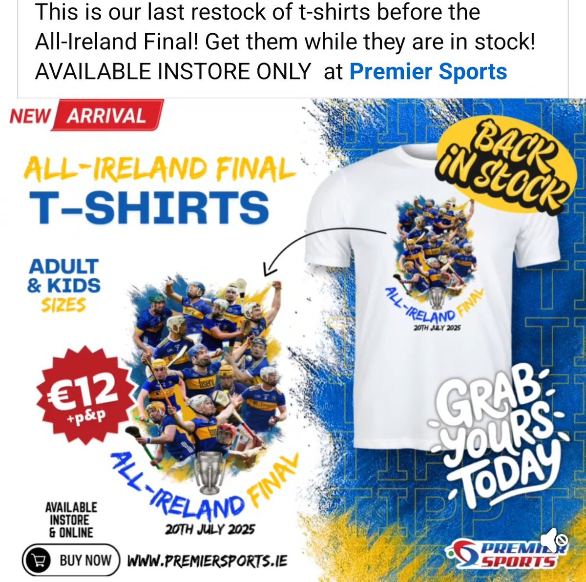 Premier Sports Cashel (@premsportcashel) on Twitter photo 