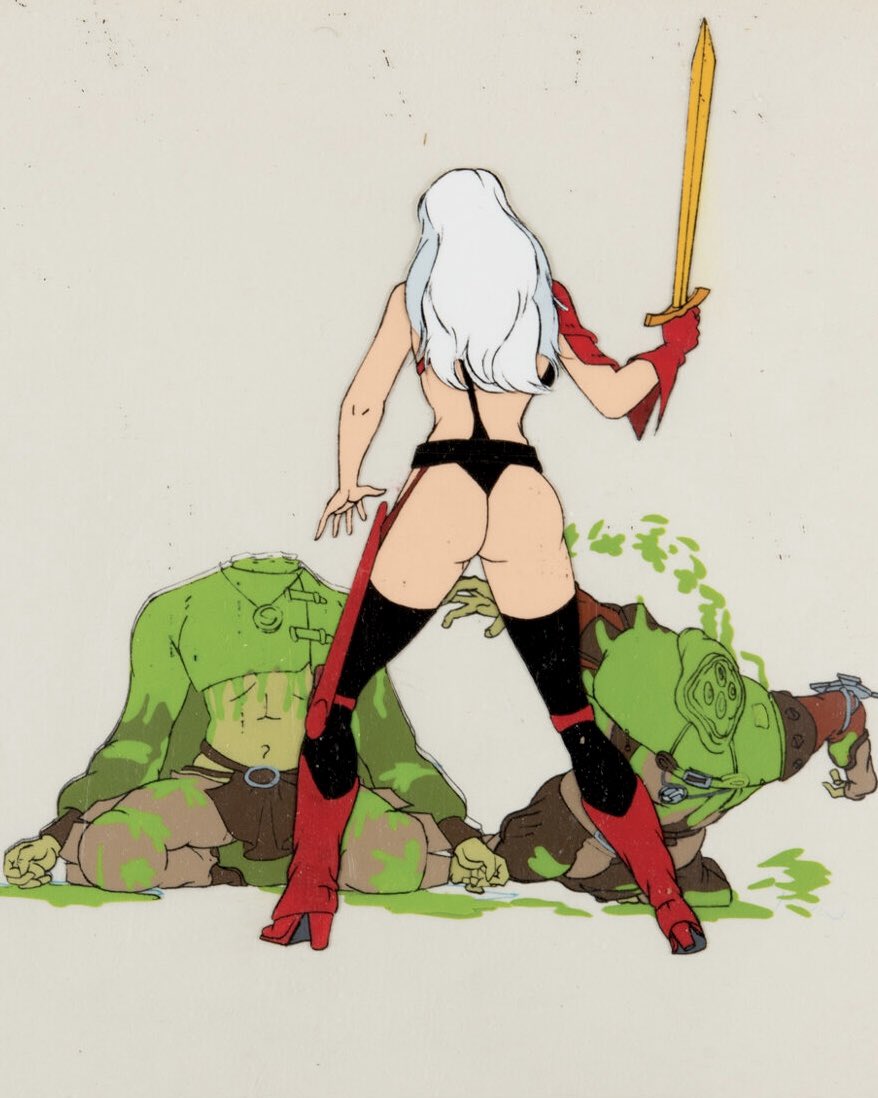 HeavyMetalInk's tweet image. Iconic animation cels featuring Taarna, the silent warrior from Heavy Metal (1981), directed by Gerald Potterton. ⚔️🔥
A symbol of vengeance, strength, and psychedelic fantasy, Taarna remains one of the most unforgettable characters in the history of animated cinema. These…
