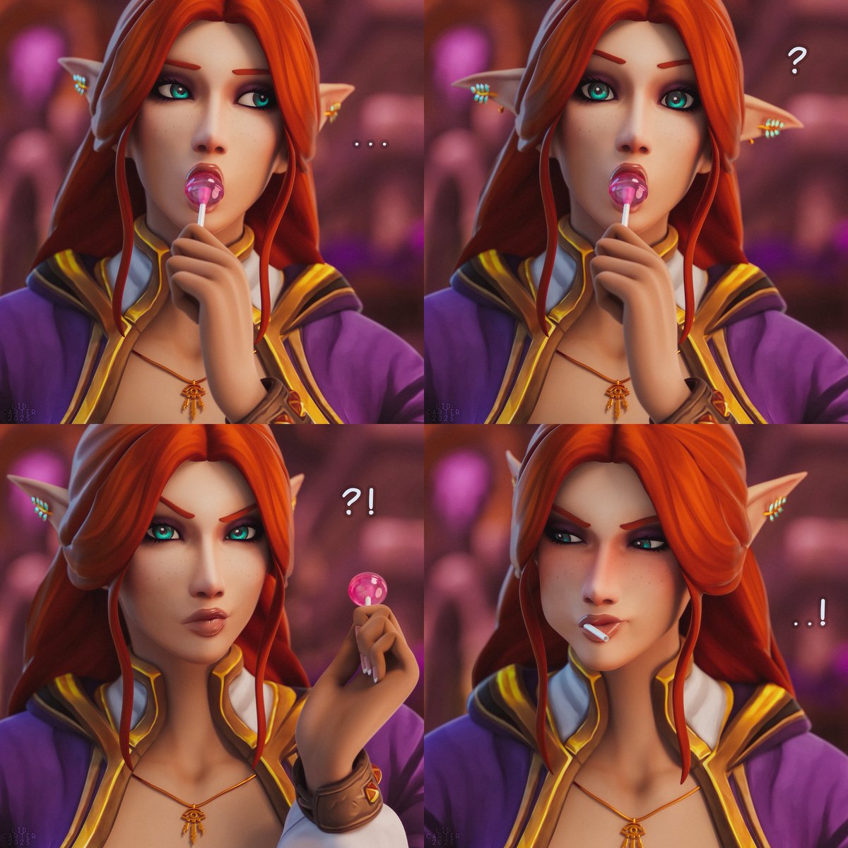 Lidemina and Lollipop! 🍭 😜