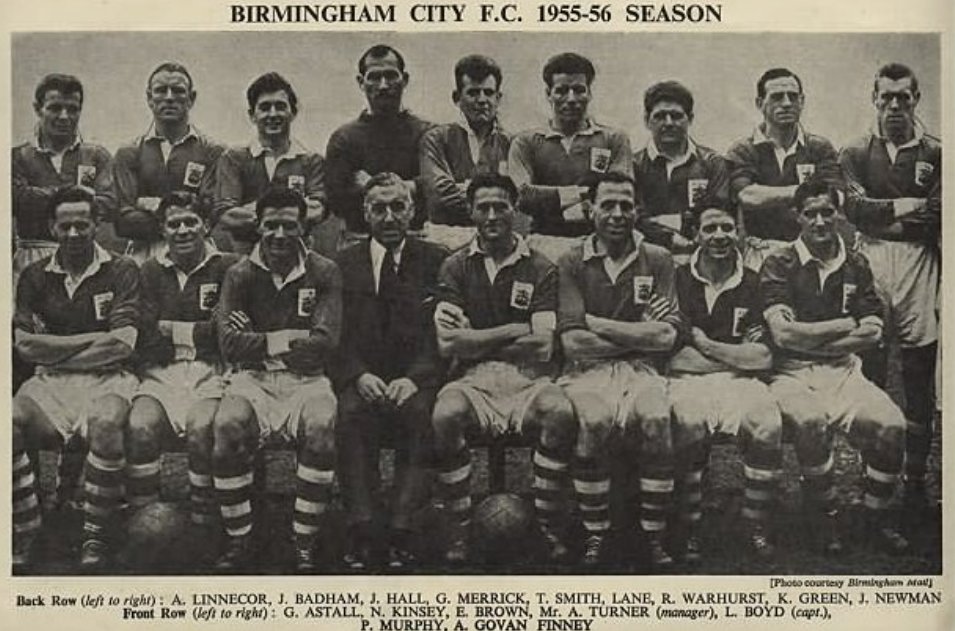 bcfcarchive's tweet image. Article on Blues from the 1956 FA Cup final programme. #BCFC