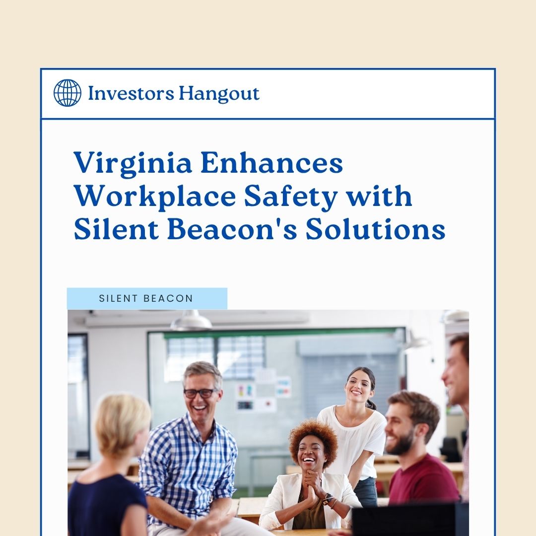 Silent Beacon is featured in Investors Hangout for its impact on workplace safety. From healthcare to education,  Silent Beacon’s technology gives workers real-time protection when and where it matters most.
Read here: loom.ly/nNK6zJM 
#ClientSpotlight #SilentBeacon
