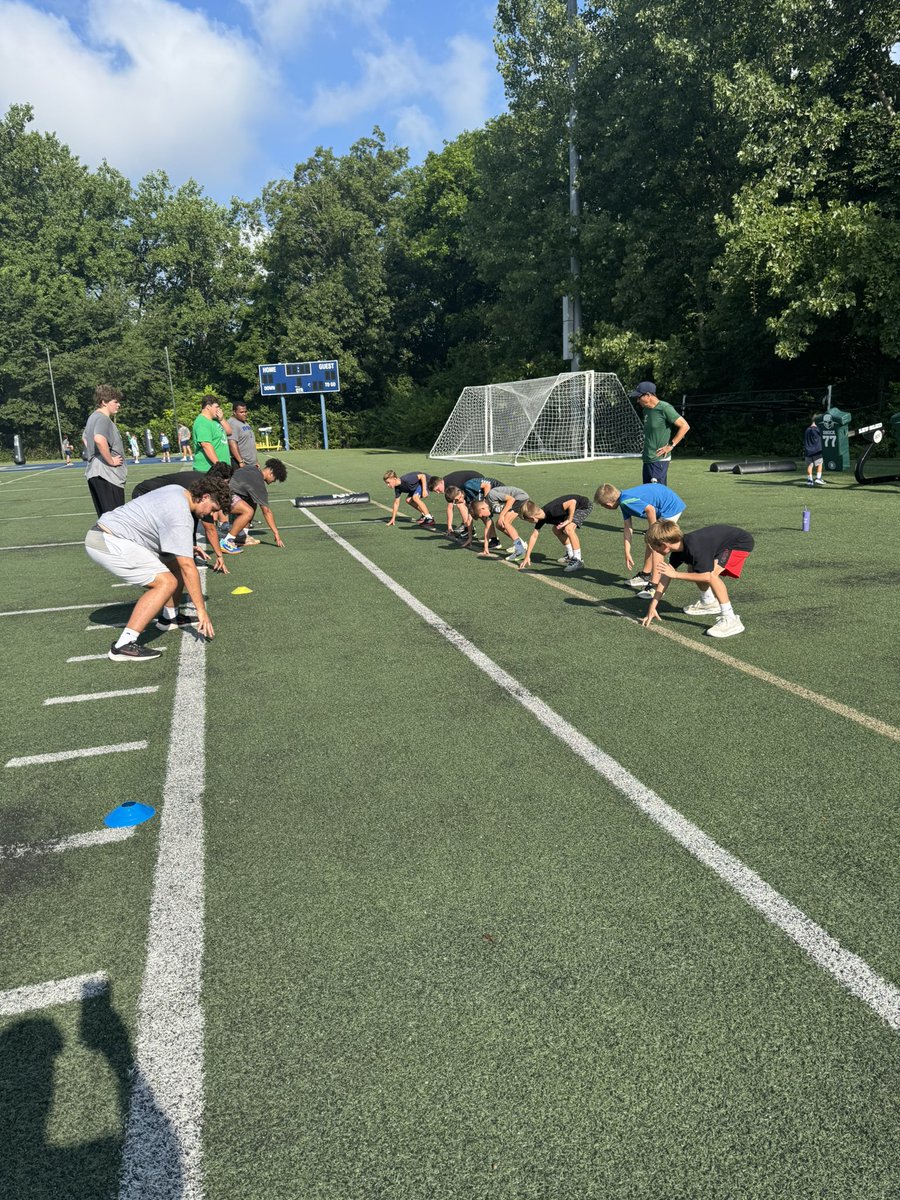 CathedralFBall's tweet image. Great week of 120+ future ☘️🏈 student athletes at camp!