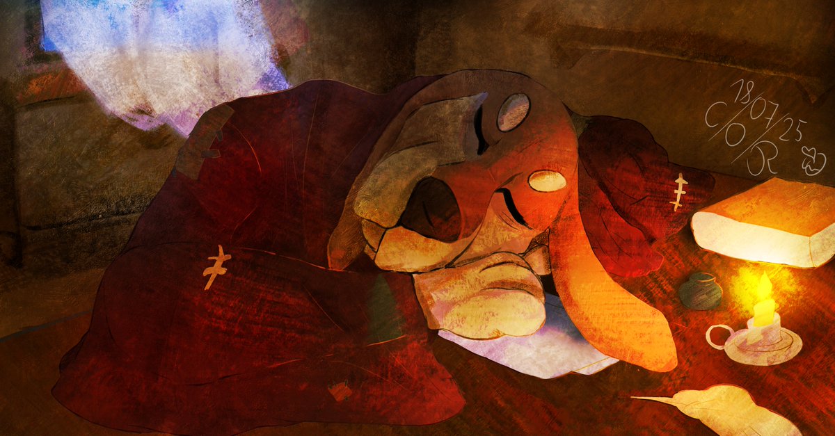 Fourth artfight attack!

Toby Doggo belongs to: WarmPawsArt

#furry #furryart #artfight2025