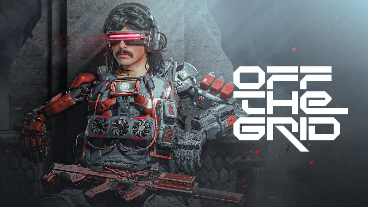 DrDisrespect's tweet image. 🔴LIVE in 30 minutes
Lets take a small break from Borezone and step into the world of Off The Grid.
This ain’t no game, it’s a war.
Champions Club, don't be shy... trickle in. #OffTheGrid
Rumble.com/DrDisrespect/l…
YouTube.com/DrDisrespect/l…