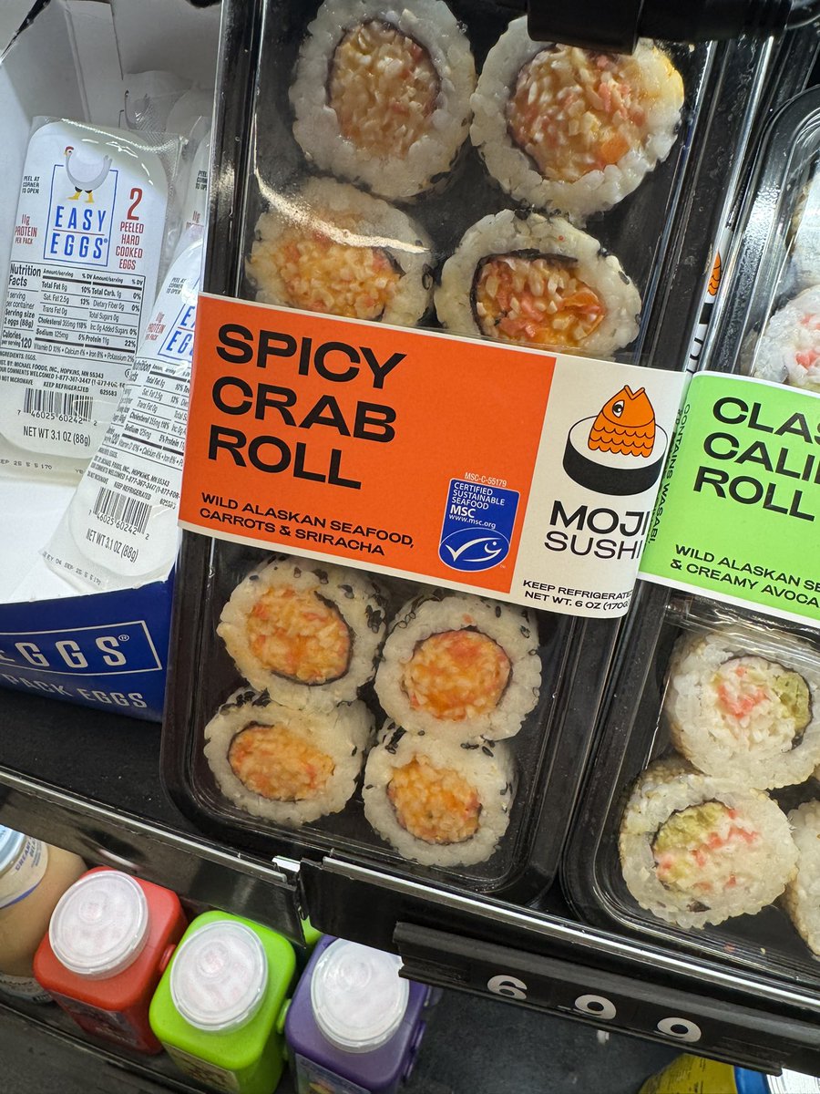 KCmolzer's tweet image. Stomach has been killing me last 2 days. First meal finally feeling better must be gas station sushi right?
