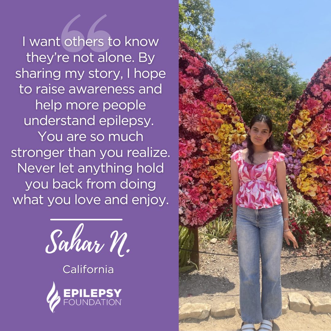 EpilepsyFdn's tweet image. I was diagnosed with juvenile myoclonic epilepsy when I was 13. Through the Epilepsy Foundation, I’ve read many stories that I can relate to and empathize with. Now, I have a club at school that advocates for students with epilepsy. Read more stories: epilepsy.com/eJourney?utm_c…