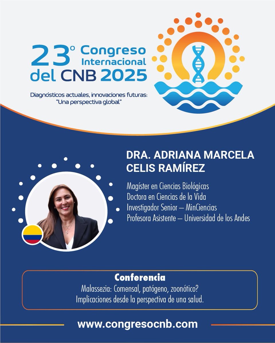 CongresoCNB's tweet photo. ¡Bienvenidos al 23º Congreso Internacional del CNB!  📍 Bogotá D.C. | 📷 15‑18 ago 2025 📷 #CNB2025 #Bacteriología #SaludGlobal https://t.co/9dDu000qZj