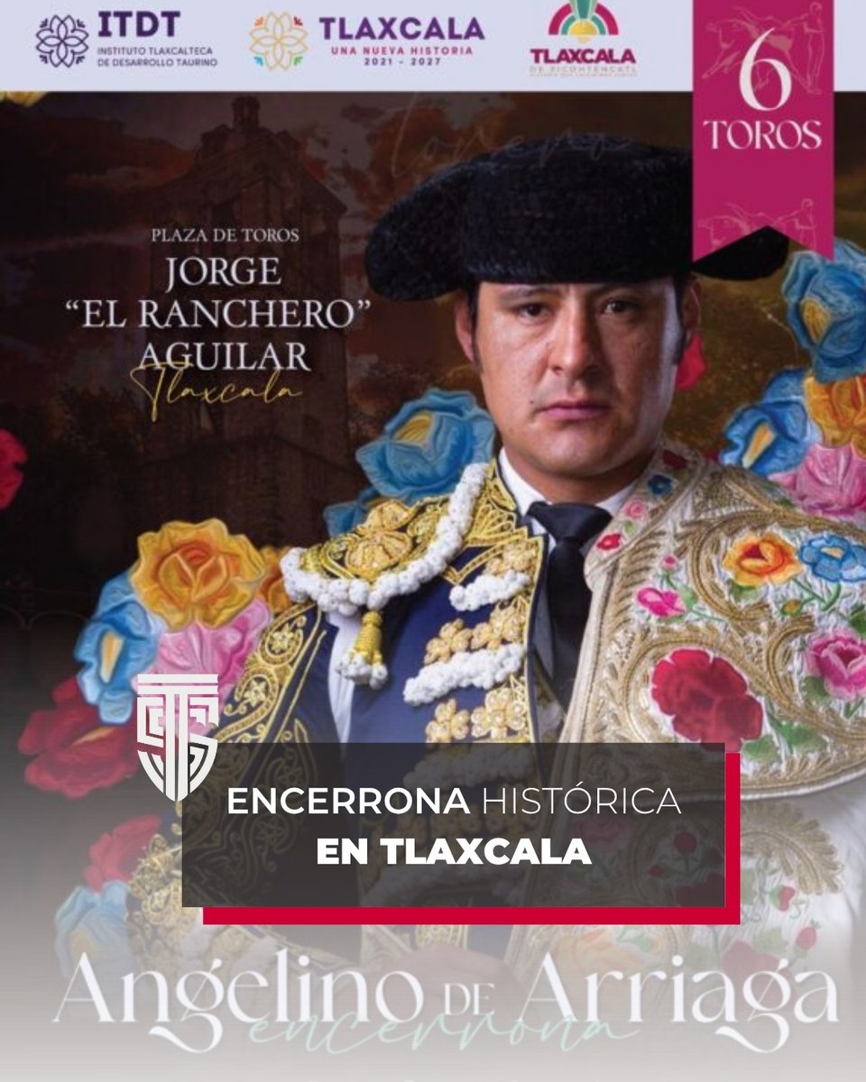 🇲🇽 UNA TARDE PARA LA HISTORIA
Este 13 de septiembre, Angelino de Arriaga enfrenta 6 toros en solitario por una causa que toca el alma.
🎟️ Venta de boletos desde el 1° de agosto en el Hotel Grysell, Apizaco.

👉 Descubre todos los detalles aquí → titansports.international/corrida-de-la-…