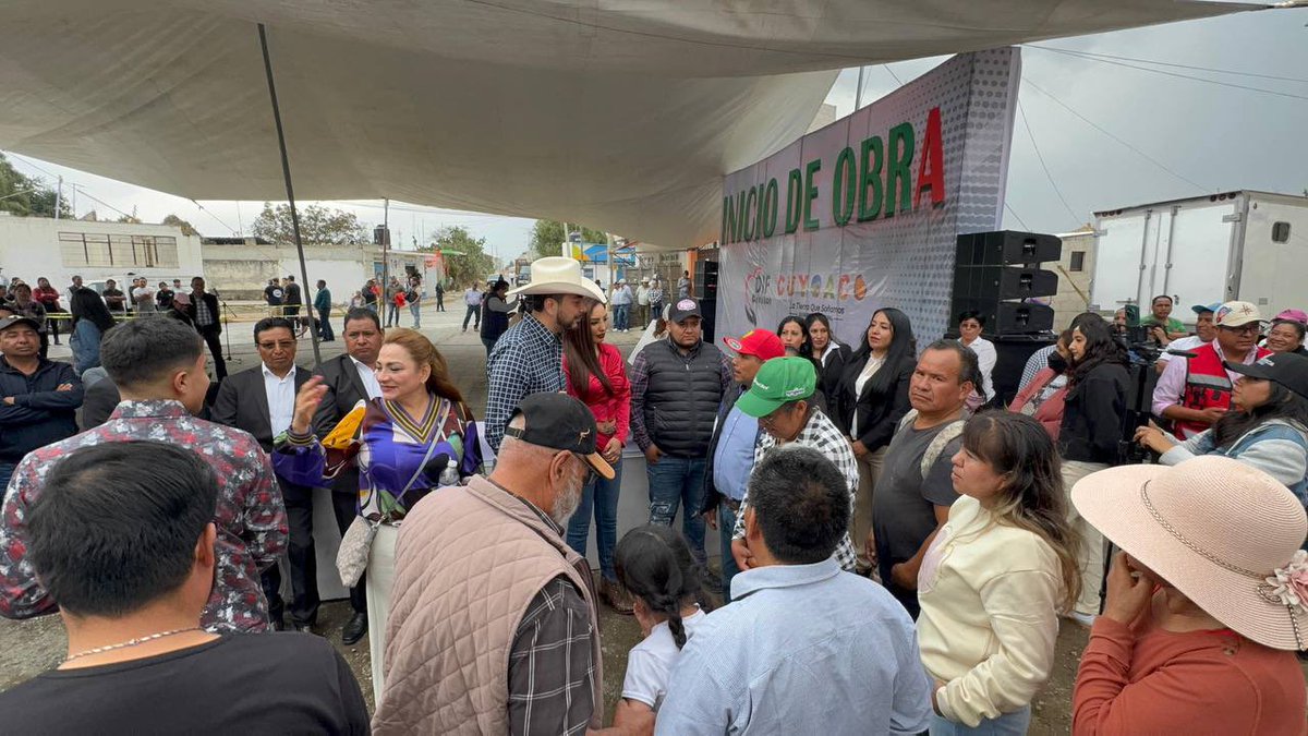 👥 En Cuyoaco, avanzamos en equipo porque sabemos que es la mejor forma de alcanzar más y mejores resultados. 

Cuentan con mi compromiso firme: seguiré trabajando incansablemente por un Municipio con #MásFuturo. 

#LaTierraQueSoñamos⛰️