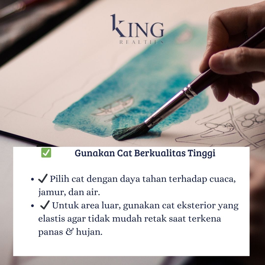 KingRealties's tweet image. #RumahAwet #HomeMaintenance #TipsProperti #DindingRumah #InteriorRumah #RenovasiRumah #InspirasiRumah