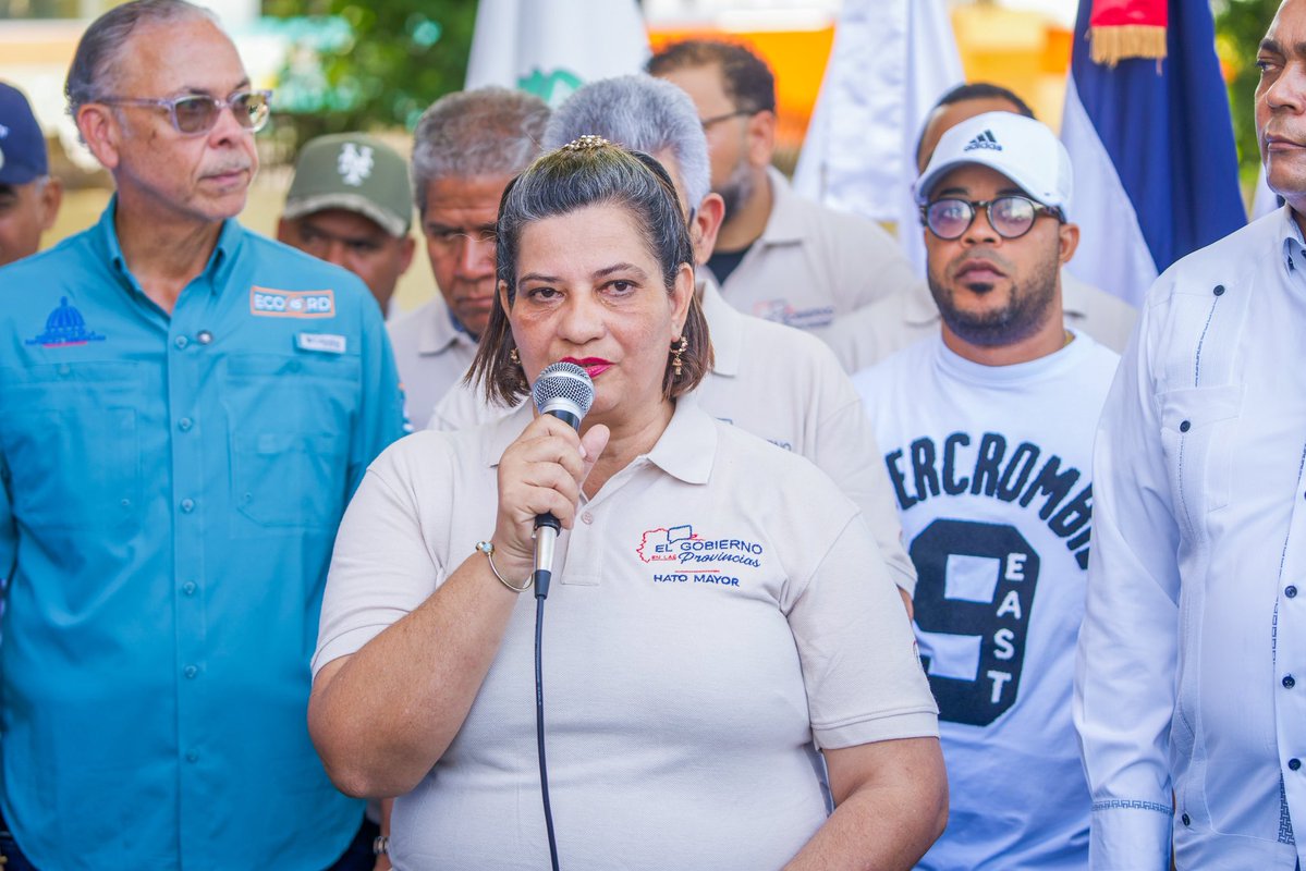 Hoy con mi querida gente de Hato Mayor, encabezamos iniciativas a través del programa #ElGobiernoEnLasProvincias 🇩🇴

Seguimos promoviendo una gobernanza participativa y un desarrollo sostenible para mejorar la calidad de vida de nuestra gente.