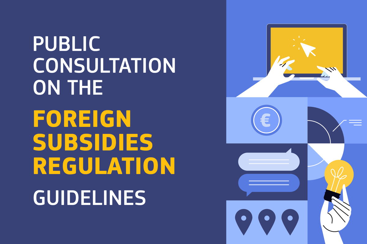 EU_Competition's tweet image. Commission 🇪🇺 seeks feedback on proposed Foreign Subsidies Regulation Guidelines ✔️
The public consultation will be available for feedback until 12 September 2025 🗓️
For more information 👇
🔗europa.eu/!CNwNp8
🔗europa.eu/!YxX3KV