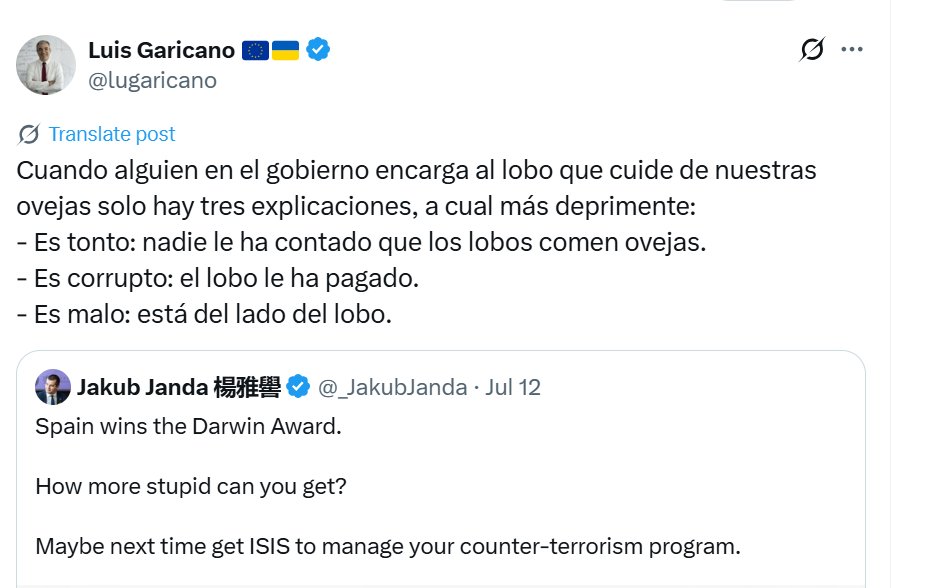 Crece el espanto y la sorpresa de nuestros aliados ante la decisión del gobierno de España de dar la custodia de nuestras escuchas policiales a Huawei, una empresa con lazos estrechísimos con el gobierno Chino.
