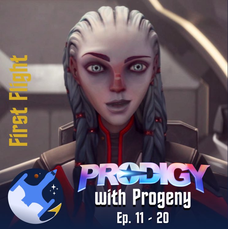 ShelfNerds's tweet image. The progeny of @firstflightpod wrap up their thoughts and feelings on #StarTrekProdigy’s second season! Love for Wesley is revealed. A young JC shipper emerges. And costumes are celebrated by, you guessed it, Abby’s girls!

Join us for a good time talking #StarTrek!