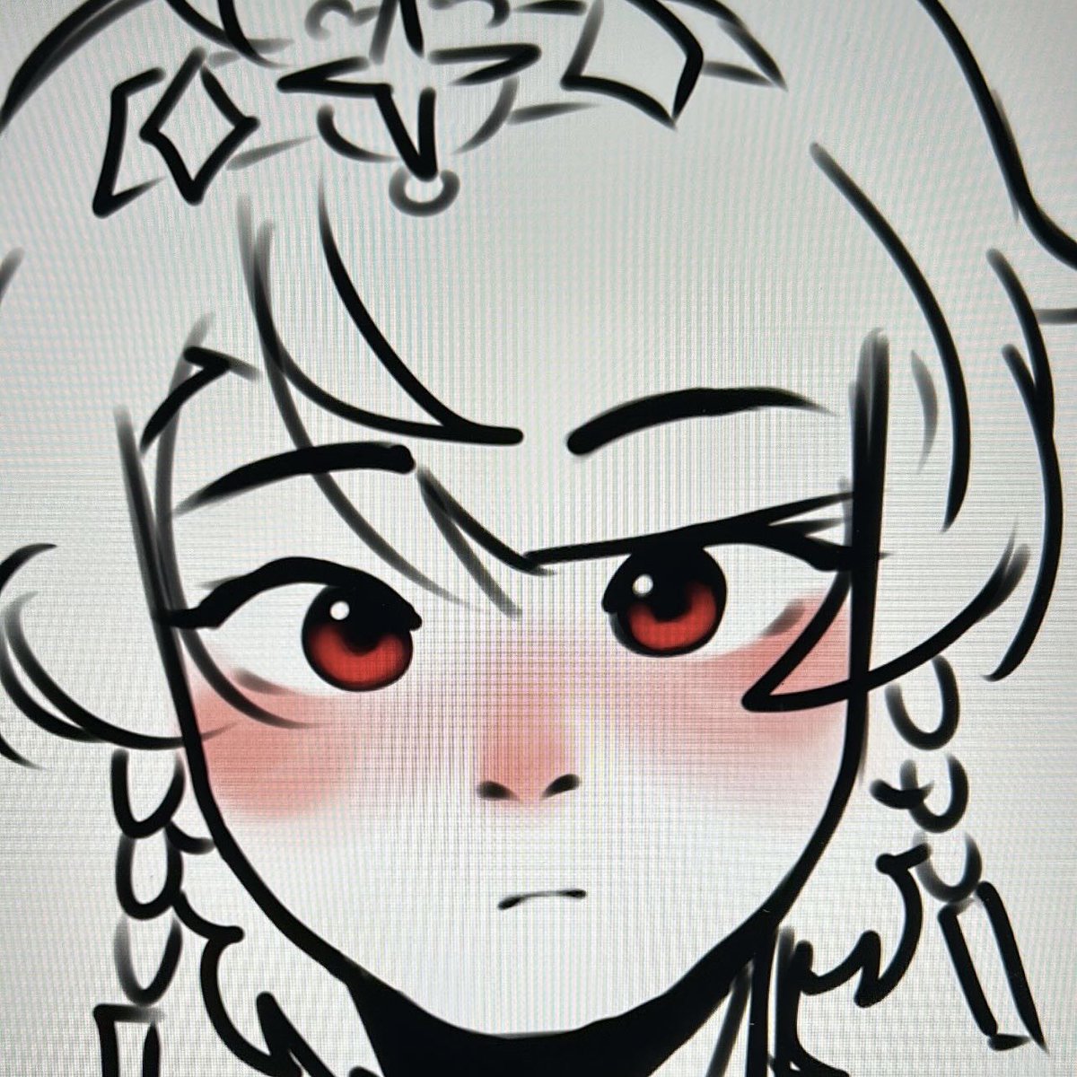 shxni_arts's tweet image. I don’t think I posted this Anby doodle I did at March