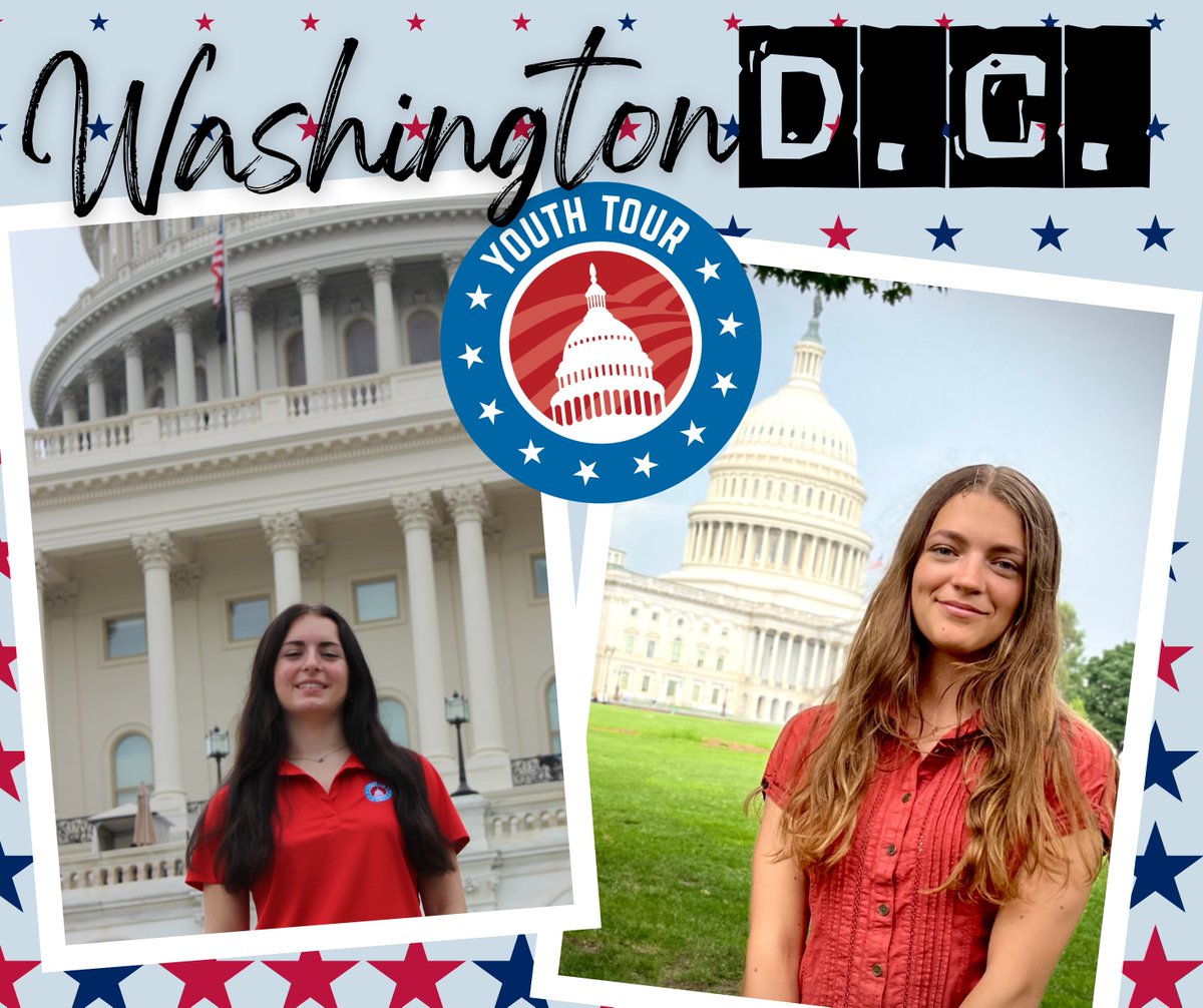 MiEnergyCoop's tweet image. POWERFUL YOUTH EVENT IN DC
Emma Godman, Crestwood HS, and Quinn Potter, Rushford-Peterson HS, recently returned from their government-in-action educational trip to Washington, D.C. sponsored by MiEnergy with other students from across America! 
#ytdc
#CommitmentToCommunity