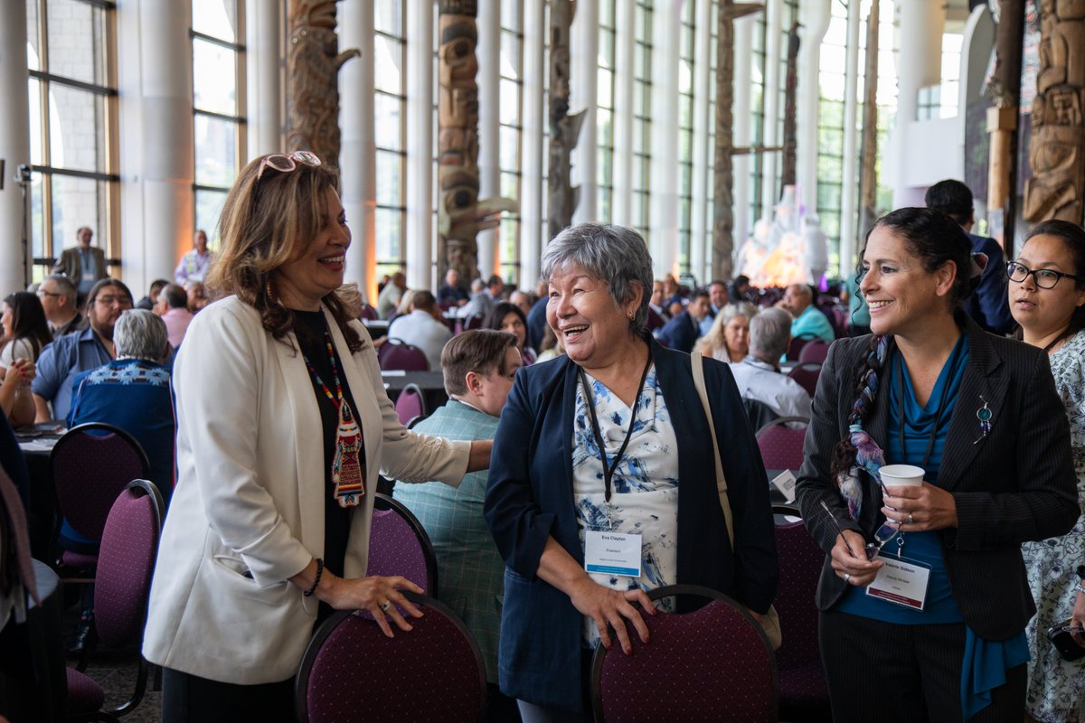 GCIndigenous's tweet image. The Honourable Rebecca Chartrand, Minister of Northern and Arctic Affairs, joined leaders and community representatives at the First Nations Summit on the One Canadian Economy Act in Gatineau, QC, on July 16-17, 2025.