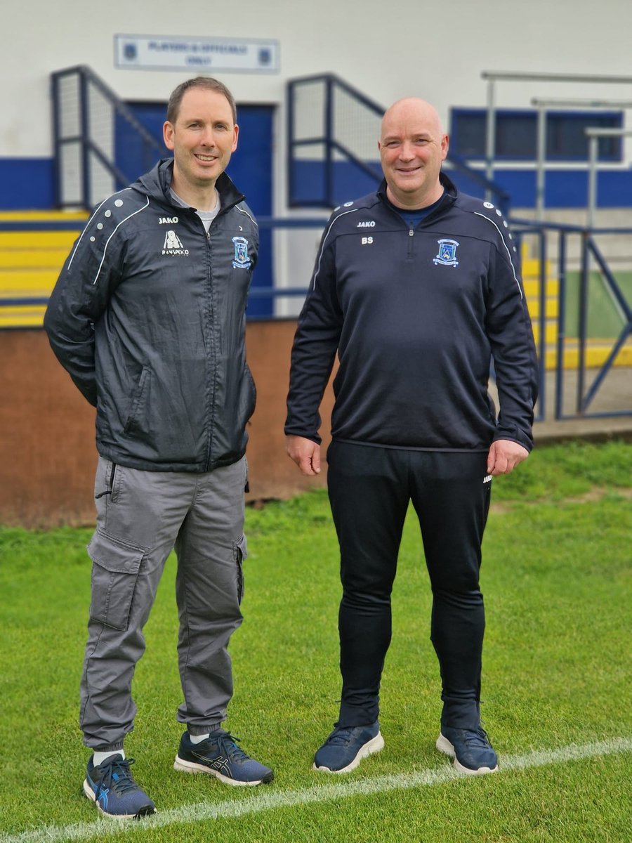 We’re delighted to welcome Brian Sheppard (right) as our new Director of Coaching at Newbridge Town FC.

Brian holds UEFA B, Grassroots Leader &amp; Goalkeeping Licences and brings huge experience to the role. Welcome aboard! 👏⚽