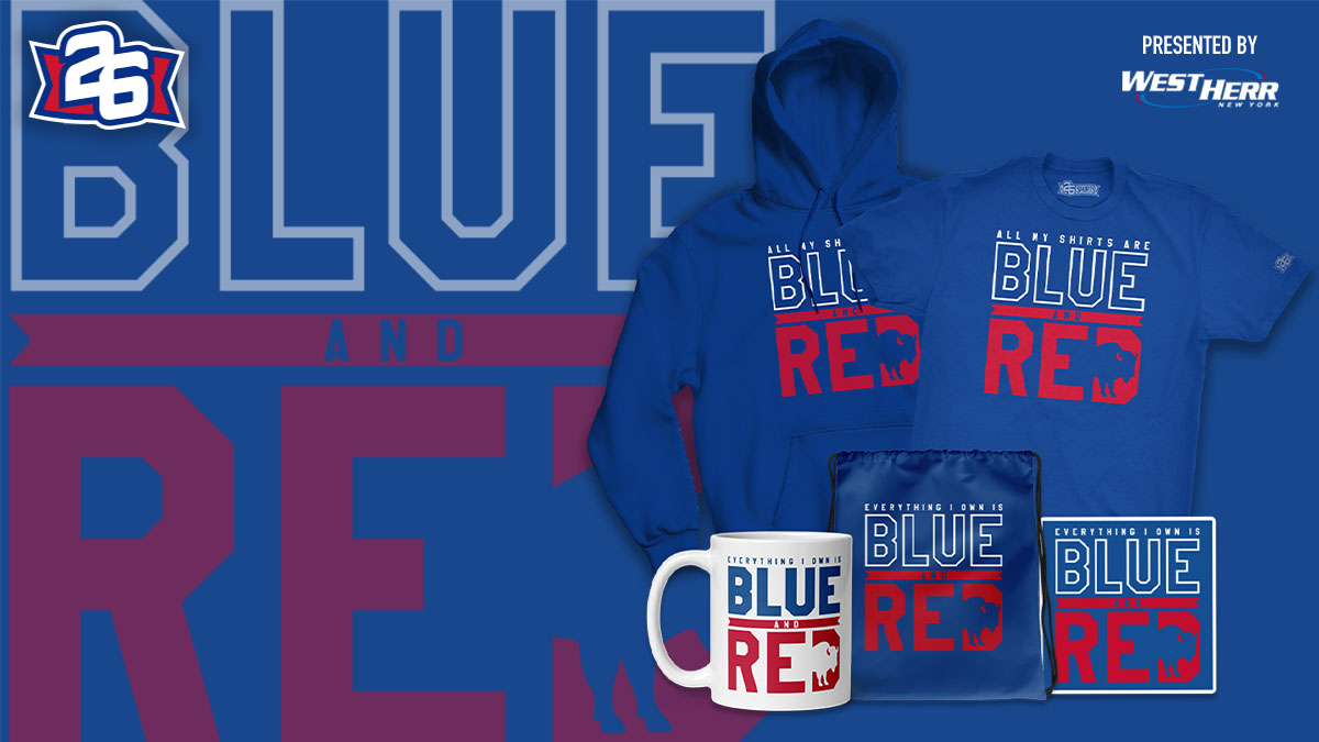 26 Shirts (@26shirts) on Twitter photo I'd imagine it's a lot of us π
NEW "All My Shirts Are Blue and Red" now available! Check out the full collection and help support Mark Ferringer with your purchase through next Sunday. Presented by <a href="/WestHerr/">West Herr Auto Group</a>: 26yw.co/red-and-blue #BillsMafia #GoBills I'd imagine it's a lot of us π
NEW "All My Shirts Are Blue and Red" now available! Check out the full collection and help support Mark Ferringer with your purchase through next Sunday. Presented by <a href="/WestHerr/">West Herr Auto Group</a>: 26yw.co/red-and-blue #BillsMafia #GoBills