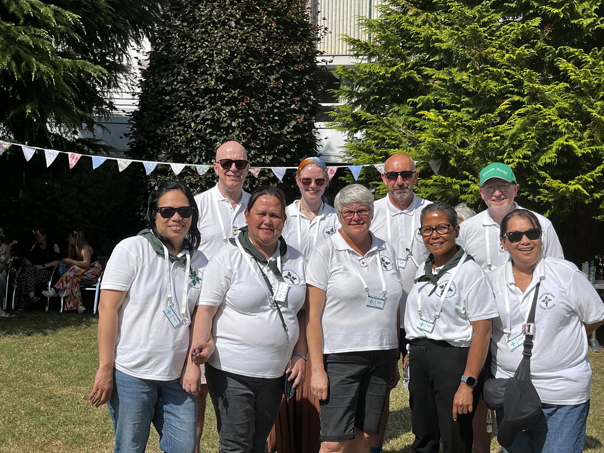 Our wonderful &amp; hard-working Health Team who have cared for all of us on the Nottingham Diocesan Pilgrimage to Lourdes. Thank you all so much!