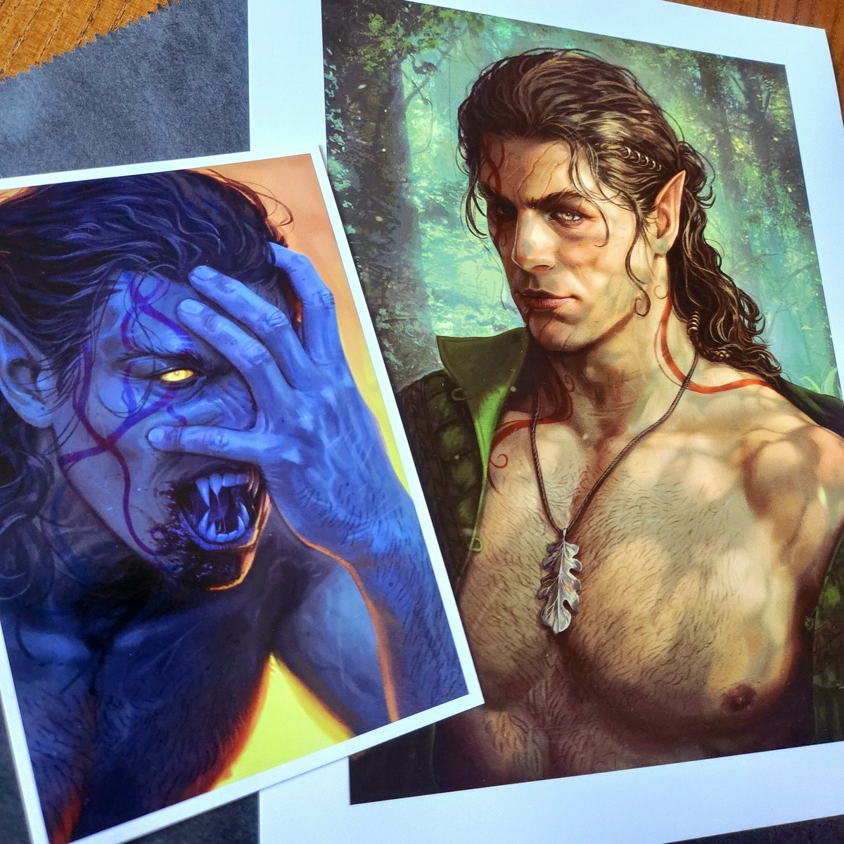 feyspeaker's tweet image. Join my print club by the end of the month of July either via Patreon or the subscribe tab on my shop to get this month's exclusive 8"x10" Halsin print, along with bonus mini!
August is going to feature our favorite handsome Witcher...
#halsin #bg3 #bg3fanart