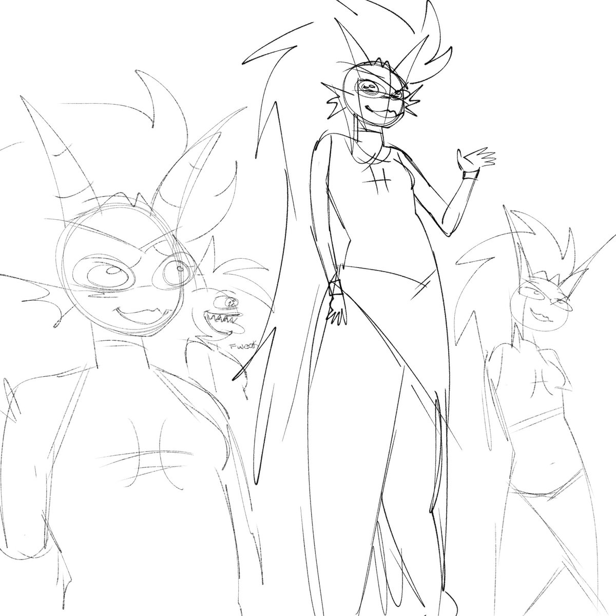 vinzoop's tweet image. I haven&apos;t drew with my thumb in a good while