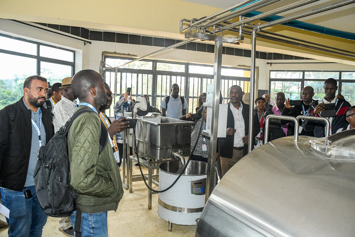 chuka__uni's tweet image. Day 5 transitioned into the vital role of genetics in advancing reproductive performance and livestock productivity.
The morning session introduced participants to key genetic principles, including trait heritability and the use of genetic evaluations to inform breeding…