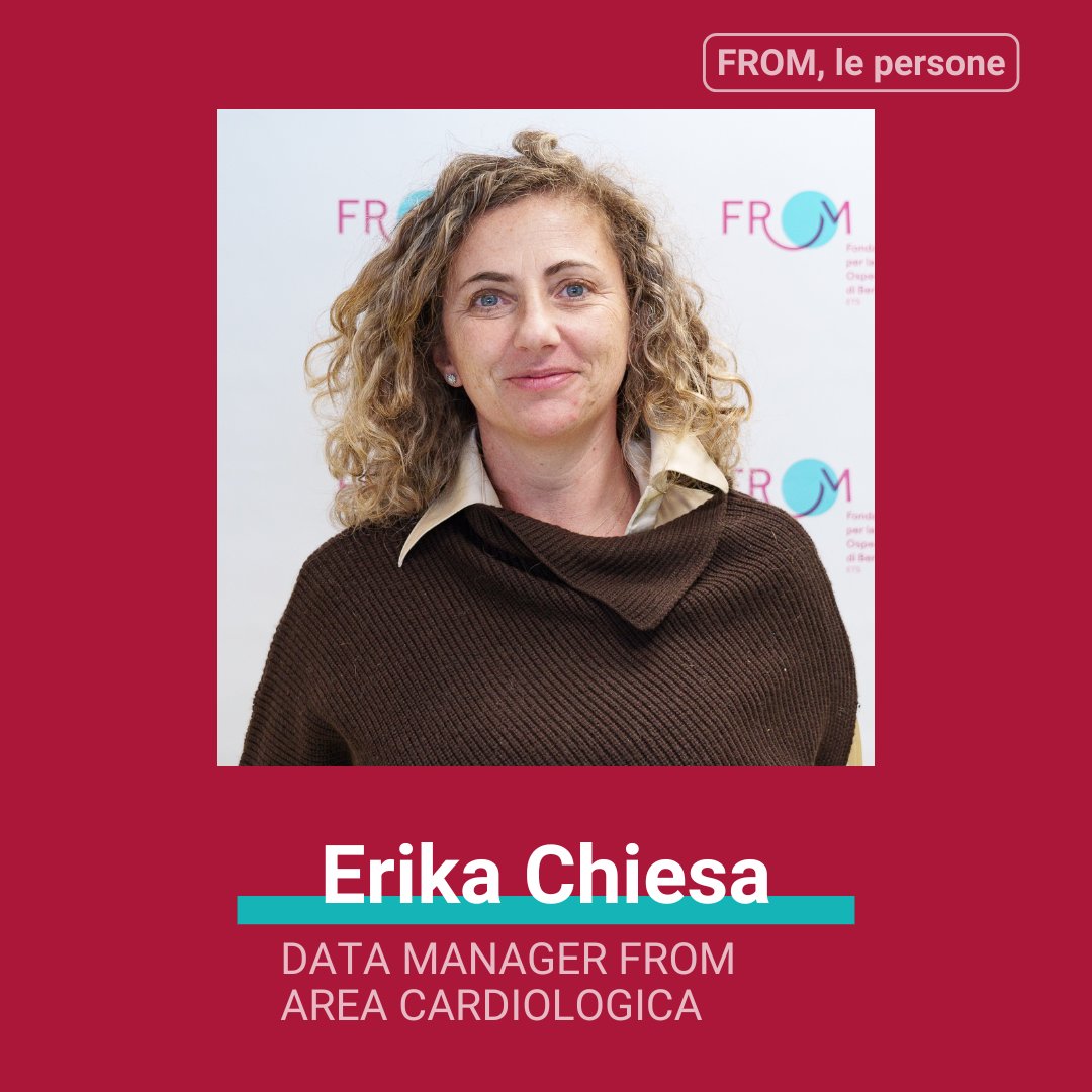 CONOSCI IL TEAM #FROM? Erika Chiesa è Data Manager FROM in Area Cardiologica. In FROM dal 2017, si occupa della gestione degli studi di ricerca che riguardano l’area cardiologica dopo aver approfondito le tematiche legate all’ambito regolatorio e organizzativo.