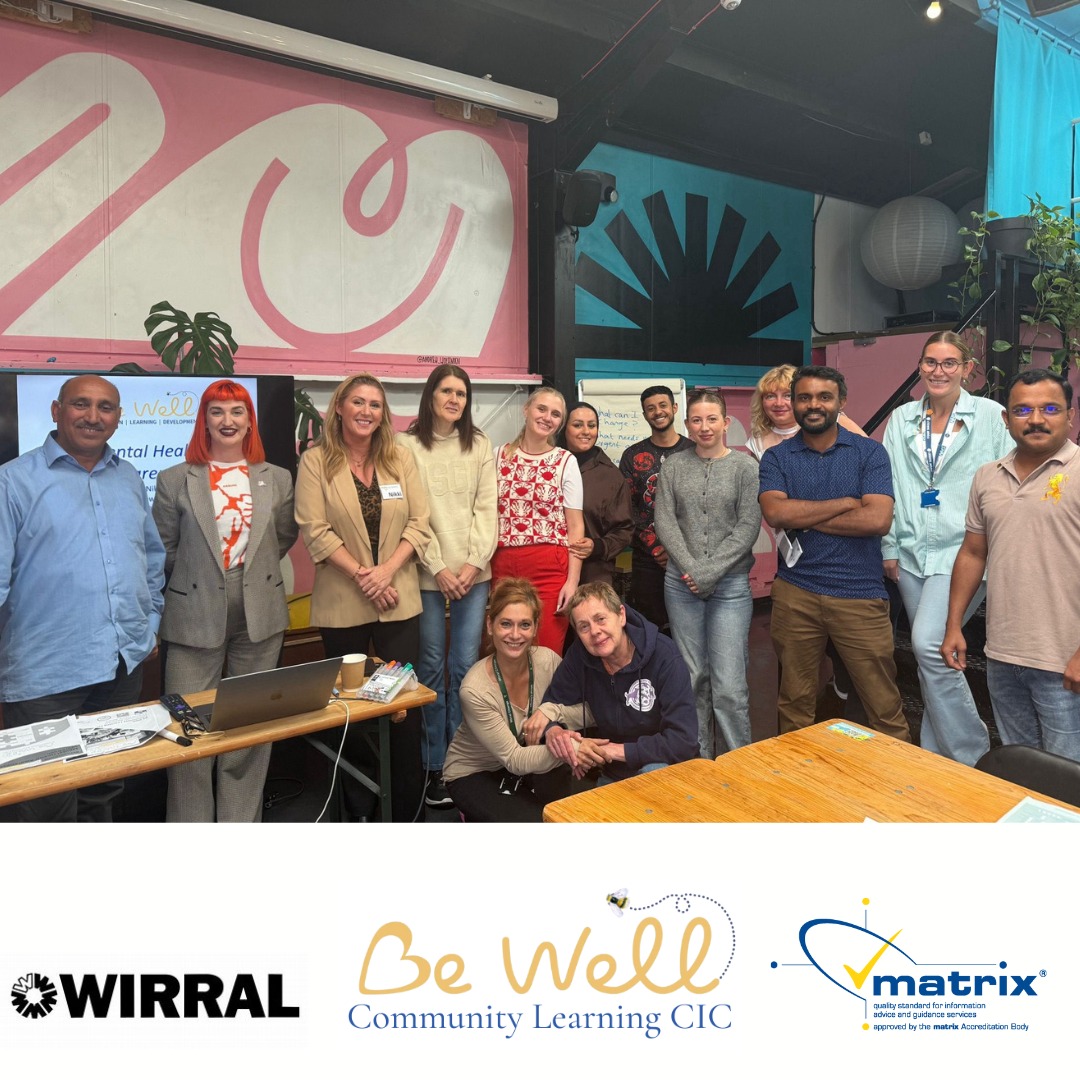 Be Well (@bewelllearning) on Twitter photo We've come to the end of another year delivering funded community courses on behalf of <a href="/WirralLearning/">WirralLearning</a> – and what a course to finish on!
Congratulations to all our learners
Here’s to rest, reflection, and more learning ahead.
#MentalHealthAwareness We've come to the end of another year delivering funded community courses on behalf of <a href="/WirralLearning/">WirralLearning</a> – and what a course to finish on!
Congratulations to all our learners
Here’s to rest, reflection, and more learning ahead.
#MentalHealthAwareness