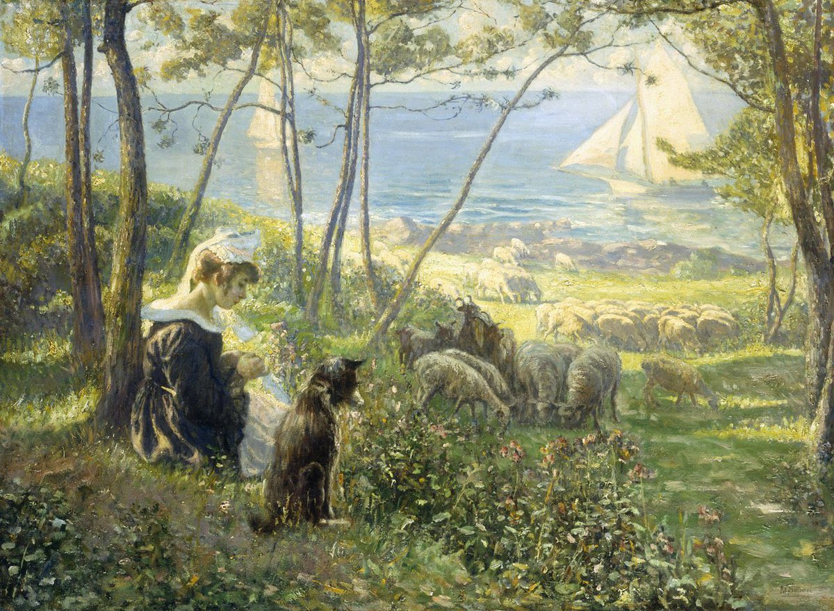 Max Silbert
A summer Day by the Sea
1922