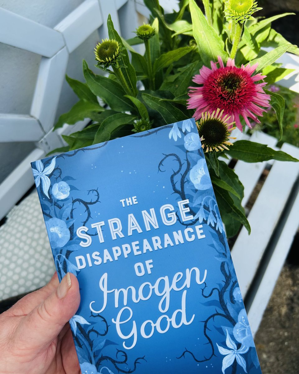 I have been counting down until the September release of The Strange Disappearance of Imogen Good. To receive this copy today, the same day we began preparing for #school visits with its wonderful author, #KirstyApplebaum, is blooming wonderful ⁦Thank you ⁦<a href="/NosyCrow/">Nosy Crow</a>⁩