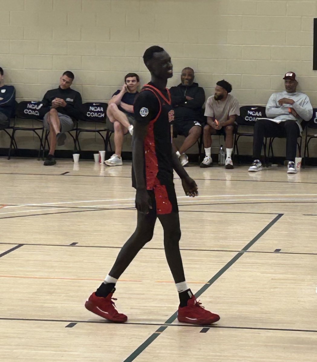Trent Markwith (@tmarkwith14) on Twitter photo 2027 F Charles Pur finished with 23 points, 11 rebounds, and 5 blocks in an OT win against Team Thad this morning at Peach Jam.
Clemson, UGA, Ole Miss, Virginia Tech, Wake Forest, South Carolina, and more were here.
<a href="/charlespur10/">Charles Pur</a> <a href="/TBS_Hoops/">The Burlington School Basketball</a> <a href="/CoachGWM2/">George Marshall</a> 2027 F Charles Pur finished with 23 points, 11 rebounds, and 5 blocks in an OT win against Team Thad this morning at Peach Jam.
Clemson, UGA, Ole Miss, Virginia Tech, Wake Forest, South Carolina, and more were here.
<a href="/charlespur10/">Charles Pur</a> <a href="/TBS_Hoops/">The Burlington School Basketball</a> <a href="/CoachGWM2/">George Marshall</a>