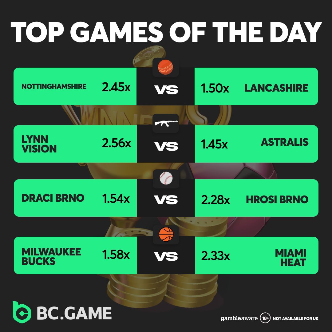 Top odds are live—go turn predictions into payouts. bit.ly/BC-SPORTS