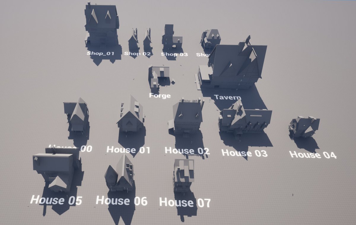 Katy_Mariee's tweet image. 🛠️ Week 05
This week I have been modeling clean mesh in Blender, and separating individual modular and custom meshes and re-importing it all to Unreal. Then I combine the corresponding meshes in a blueprint 😋
#3DArtist #3DGameDev #3DEnvironment